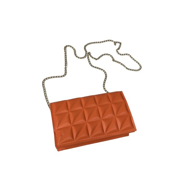 Casual Chain Shoulder Bag Flap Closure Elegant Crossbody Square Bag :P - Picture 1 of 6